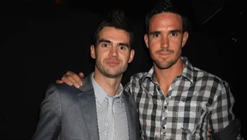 James Anderson (left) said that the whole affair was sad and that there are more things to worry about than someone's book &copy; Getty Images 