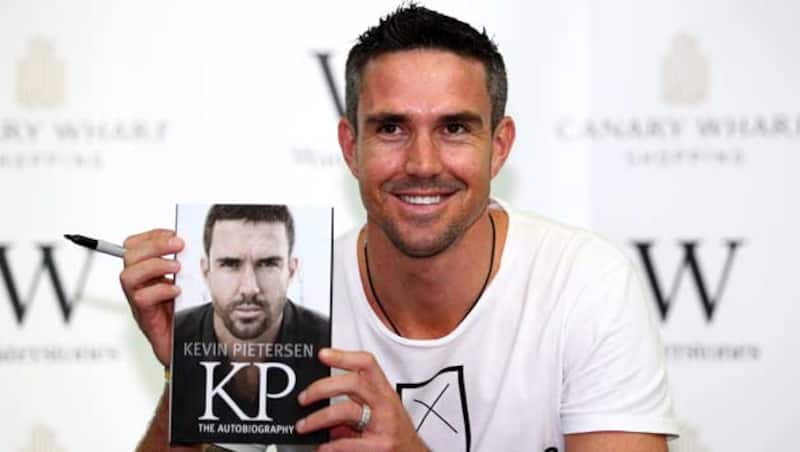 Kevin Pietersen during his book launch in London last week &Acirc;&copy; Getty Images