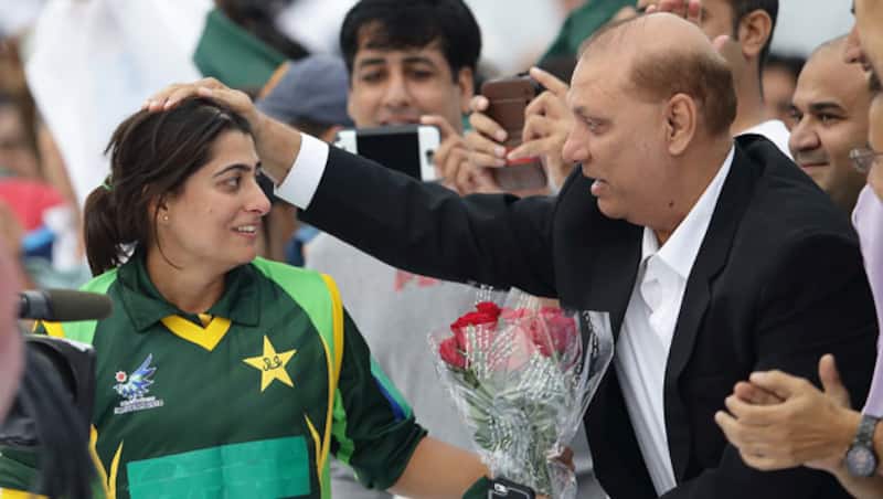 Sana Mir led the Pakistan women's team to gold medal victory in the Incheon Asian Games 2014 &copy; Getty Images 