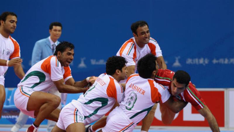 India men too registered gold by beating Iran 27-25 in kabaddi at Incheon © Getty Images (File Photo)