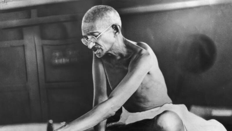 Mahatma Gandhi, popularly known as the 'Father of our Nation', voiced out against the Bombay Pentangular Tournament, which he felt was communal in nature &Acirc;&copy; Getty Images