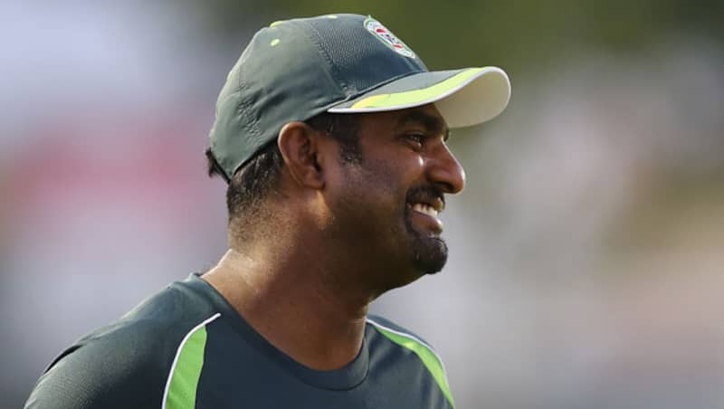 Muttiah Muralitharan has been with the Australian side as a spin-bowling coach  &copy; Getty Images
