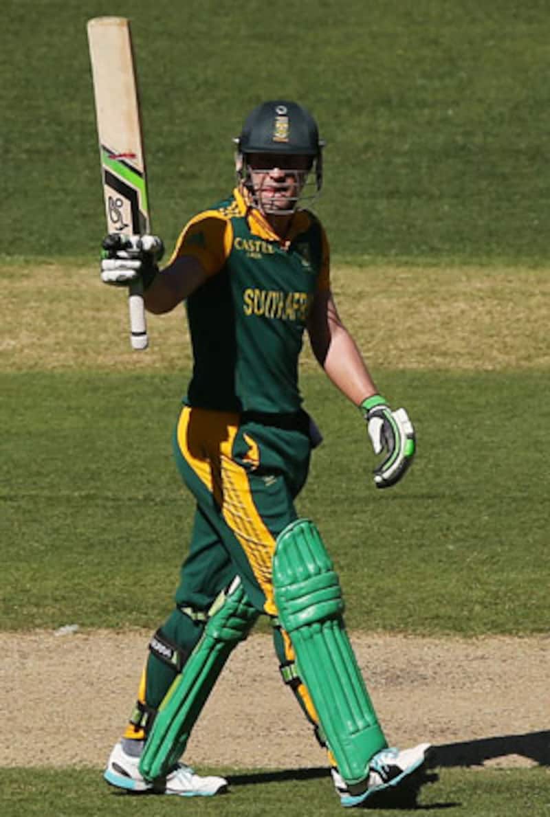 AB de Villiers scored his 42nd ODI fifty. He  missed out on a deserving ton as he was dismissed for 91 &Acirc;&copy; Getty Images