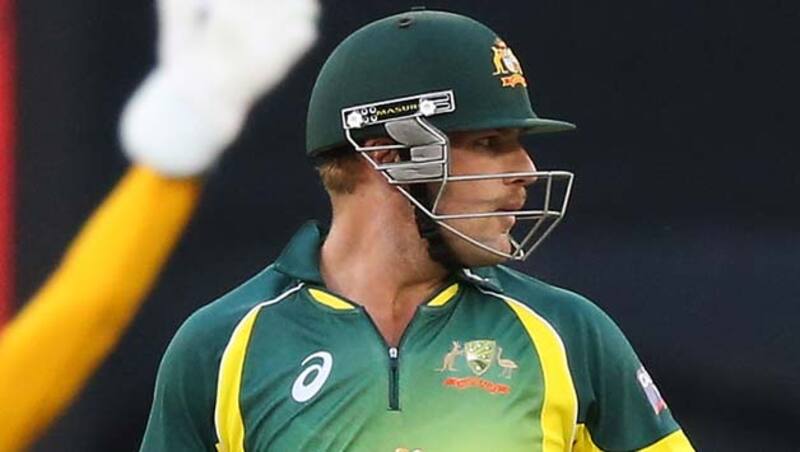 Aaron Finch (above) got dismissed the very next delivery off Robin Peterson after the partnership with Shane Watson &Acirc;&copy; Getty Images