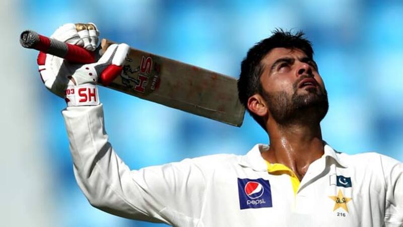Ahmed Shehzad scored his third Test ton on Day 1 © Getty Images