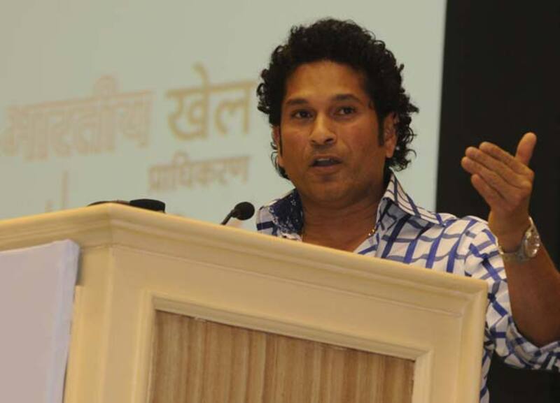Sachin Tendulkar had earlier launched his autobiography in Mumbai © IANS