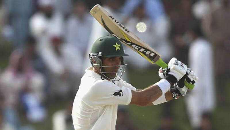 Misbah ul-Haq reached the landmark in 21 balls © Getty Images
