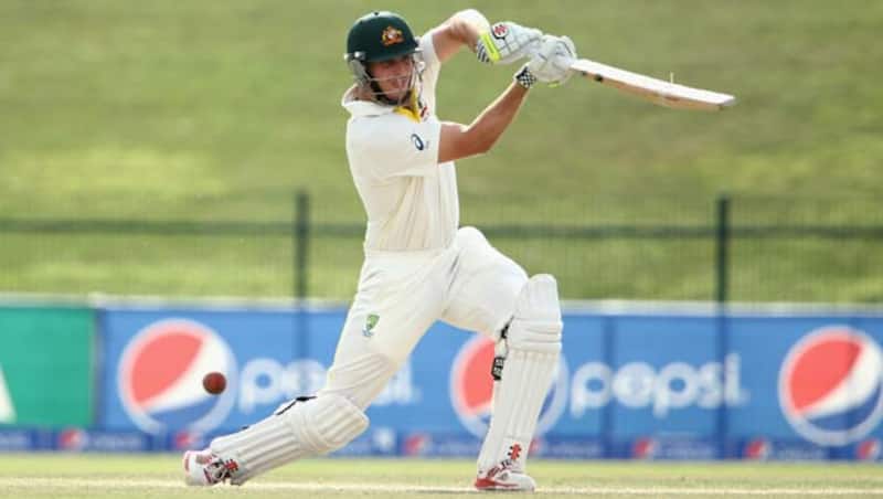 Mitchell Marsh top-scored for Australia with a knock of 87 from 116 balls © Getty Images