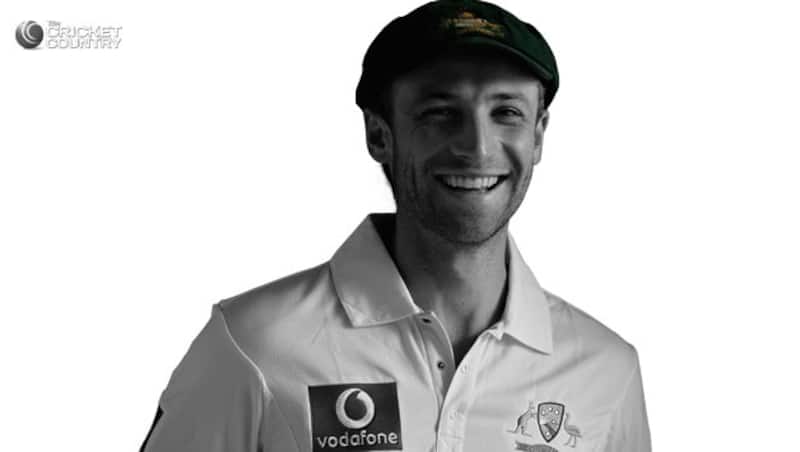 Phillip Hughes was the youngest man to score two tons in a Test match, he was destined for bigger things © Getty Images
