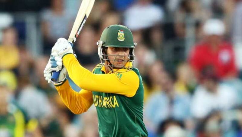 Quinton de Kock's impressive 107 off 123 deliveries greatly helped South Africa to achieve a commanding total of above 250 at the SCG &Acirc;&copy; Getty Images