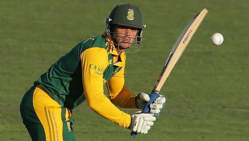 Quinton de Kock's hundred came off 55 balls with a strike rate of 87.71 &Acirc;&copy; Getty Images