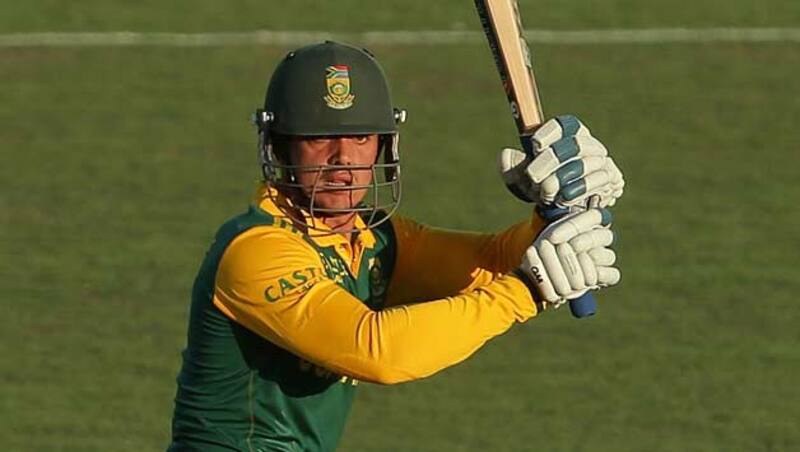 Quinton de Kock's fifty came off 55 balls with a strike rate of 87.71 &Acirc;&copy; Getty Images