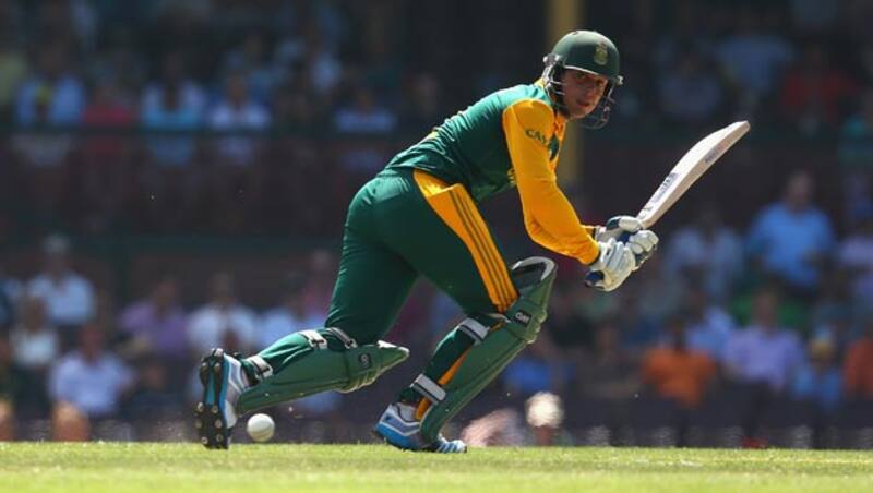 Quinton de Kock smashed 107 to help setup a good platform for South Africa &Acirc;&copy; Getty Images
