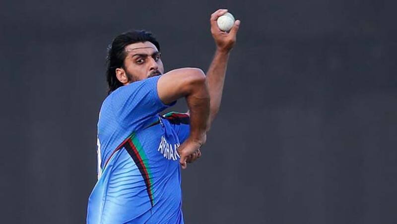 Shapoor Zadran (above) and other Afghani bowlers were unable to defend a total of 248 &Acirc;&copy; Getty Images 