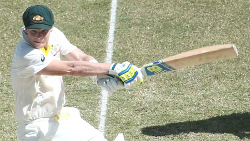 Steven SMith showed some fight on the final day &copy; Getty Images
