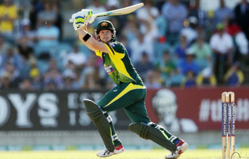 Steven Smith of Australia plays a shot 2
