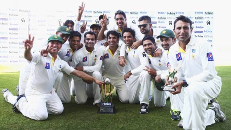 This was Pakistan's first series win against Australia since 1994&copy;getty images