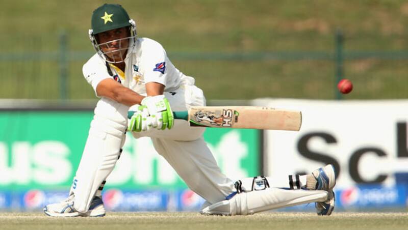 Younis Khan scored three tons in four innings in the Test series &copy; Getty Images