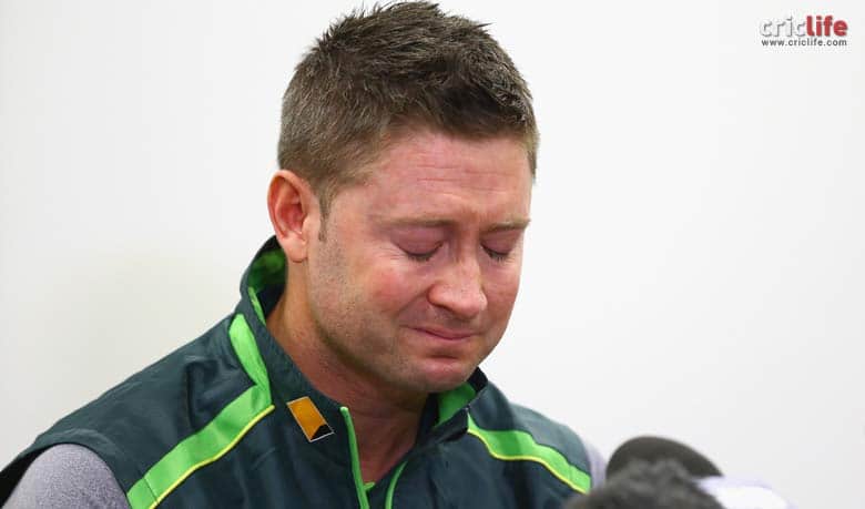 Michael Clarke is an emotional wreck while talking about Phil Hughes