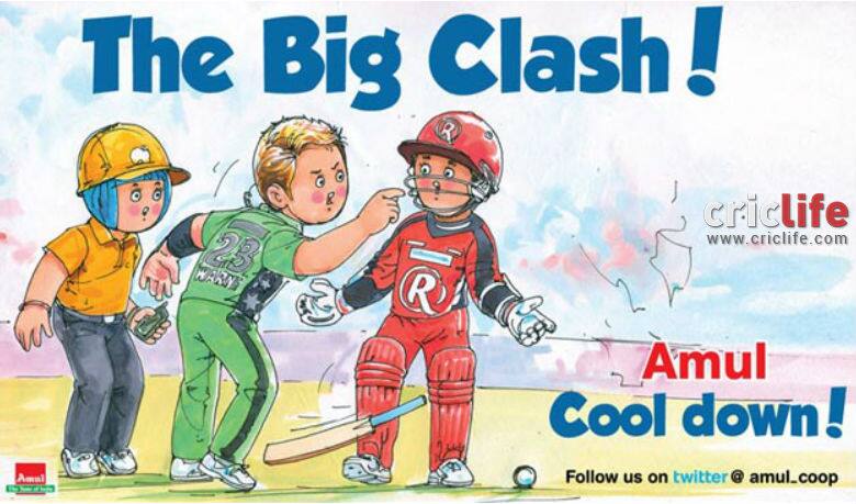 Shane Warne-Marlon Samuels involved in ugly clash