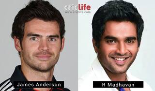 James Anderson and R Madhavan