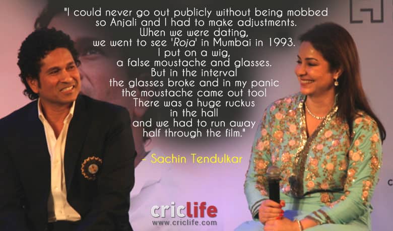 Sachin Tendulkar: I could never go out publicly with Anjali