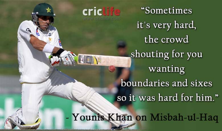 When the crowd demanded 6s and 4s from Misbah-ul-Haq!