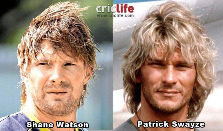 Shane Watson and Patrick Swayze