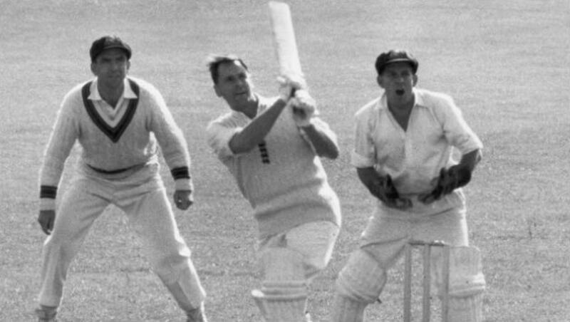 It was the on-drive that cost Peter May (above) his wicket &copy; Getty Images