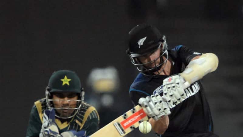 Kane Williamson registered his 12th One-day International fifty &copy; AFP
