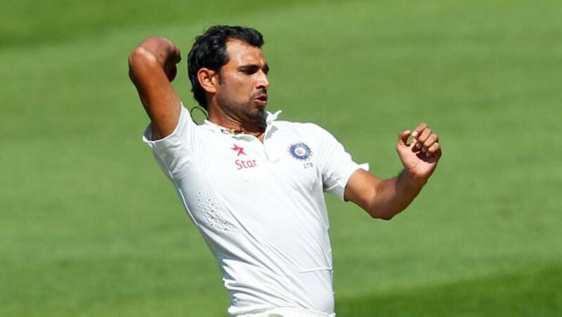 Mohammad Shami picked up two wickets for Indians 