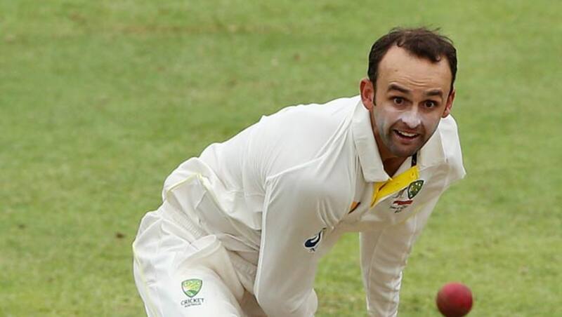 Nathan Lyon struggled in UAE against Pakistan &Acirc;&copy; Getty Images 
