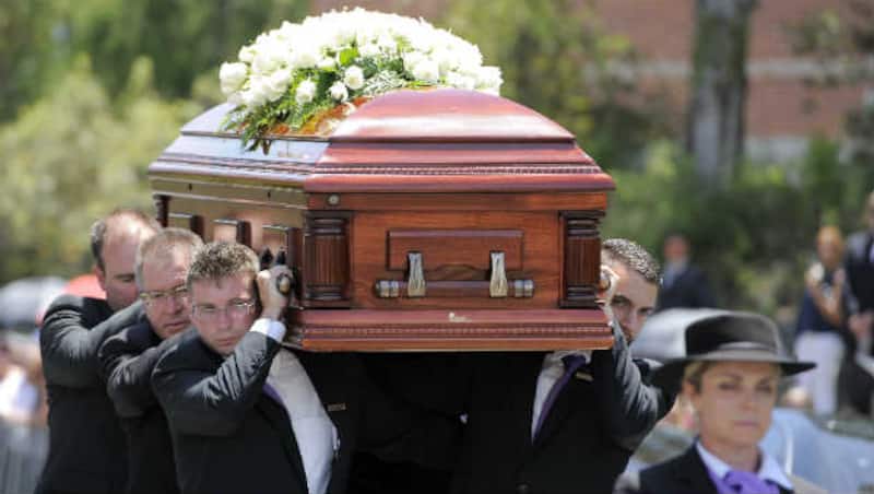 Phillip Hughes was laid to rest after an emotional funeral in Macksville © Getty Images