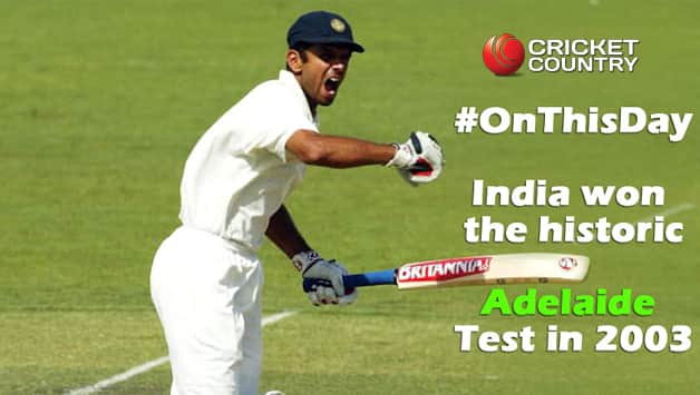 India win the Adelaide Test