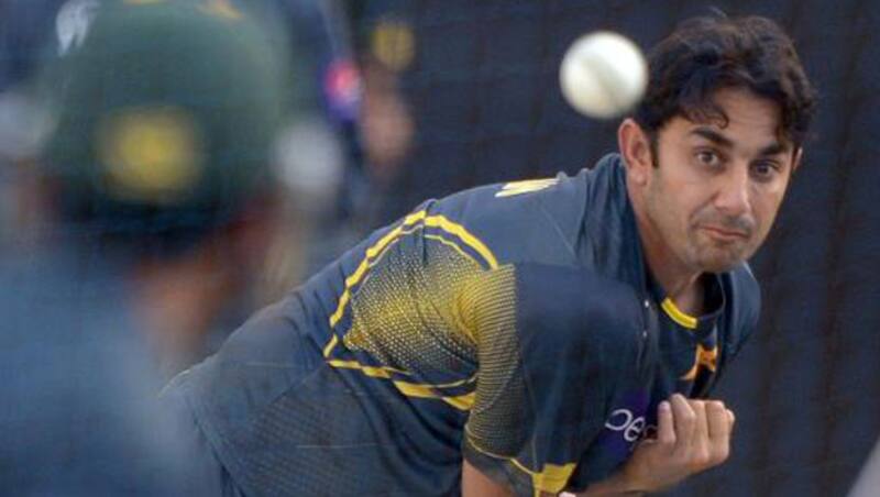 Saeed Ajmal was suspended in September for illegal action &copy; AFP