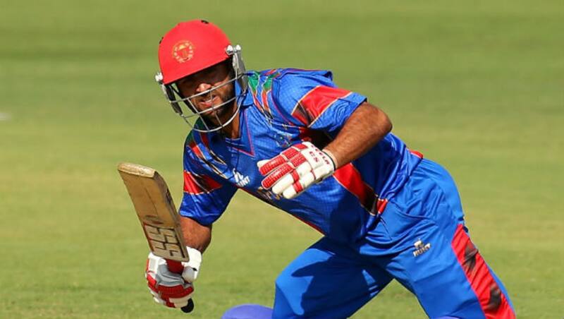 Shafiqullah Shafiq (left) shared a 50-run stand with Mirwais Ashraf &Acirc;&copy; Getty Images