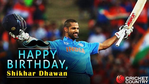 Shikhar Dhawan turns 32 © Getty Images
