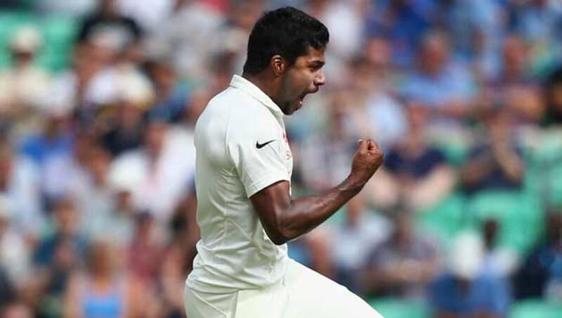 Varun-Aaron-of-India-celebrates-bowling-out-Sam-Robson2