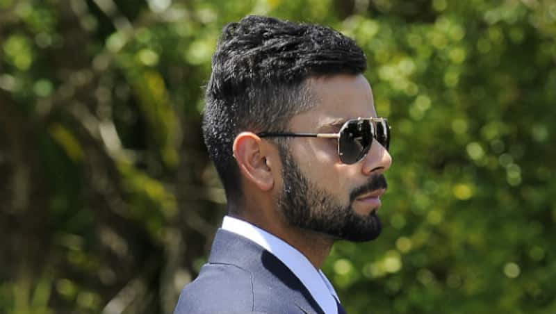 Indian captain Virat Kohli at the funeral © Getty Images