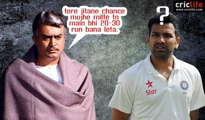 From Rohit to no hits!