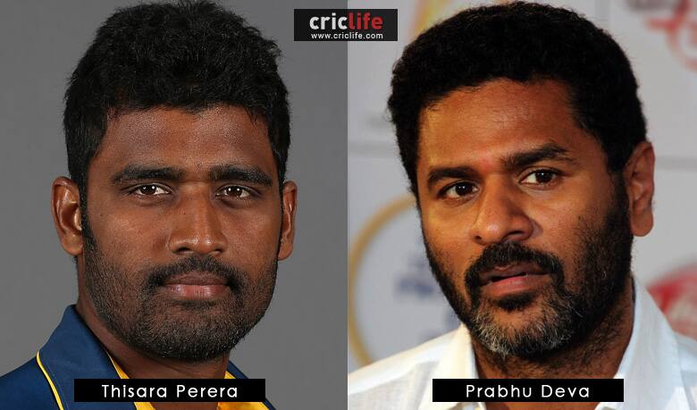 Thisara Perera and Prabhu Deva
