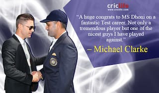 Michael Clarke hails MS Dhoni as one of the nicest cricketers