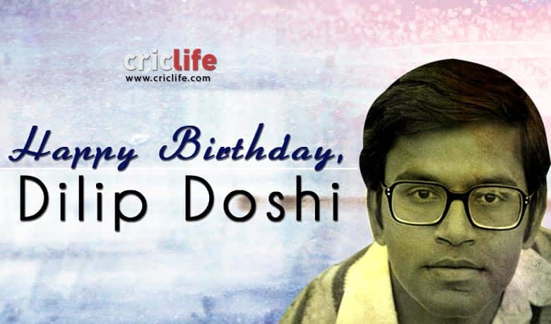 Dilip Doshi: 10 facts to know about the Indian left-arm spinner
