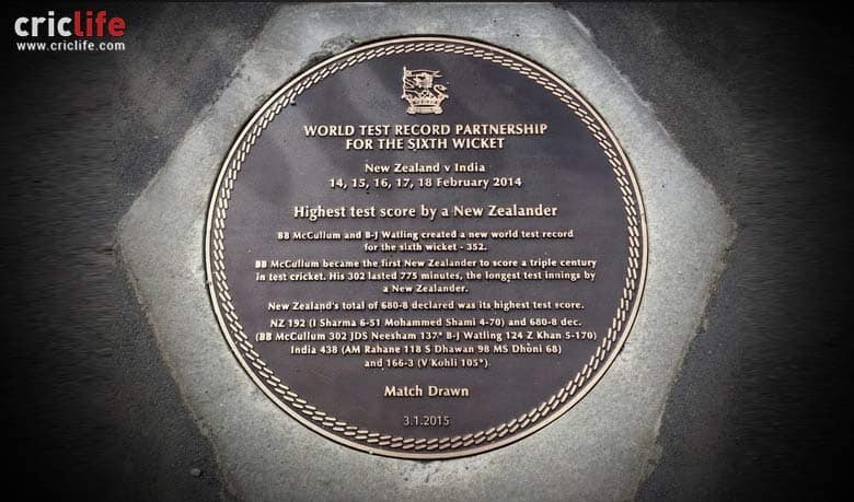 Brendon McCullum and BJ Watling honoured at New Zealand cricket museum