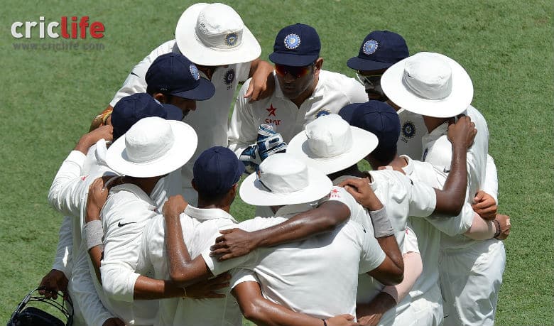 Indian cricketers arrived late for day four at Brisbane as wickets kept falling