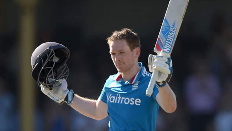Eoin Morgan scored his seventh ODI ton in his first game as full-time one-day captain &copy; Getty Images