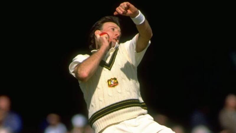 Geoff-Lawson-of-Australia-bowls-during-a-match-against-Worcestershire