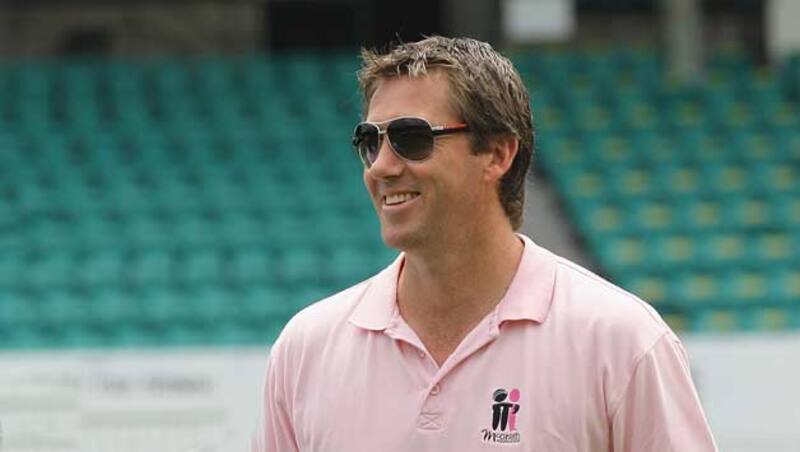 Glenn McGrath launched the Foundation to spread awareness about breast cancer &Acirc;&copy; Getty Images