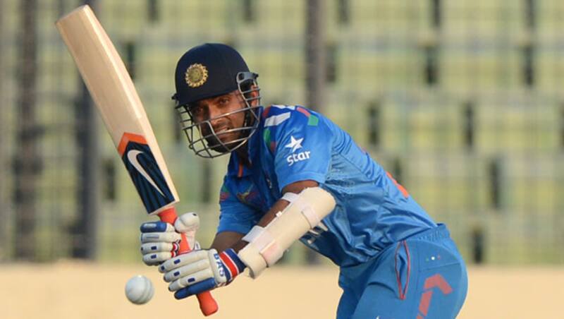 Ajinkya Rahane will give Rohit Sharma a run for his money for the opening slot in the upcoming tri-series &Acirc;&copy; AFP