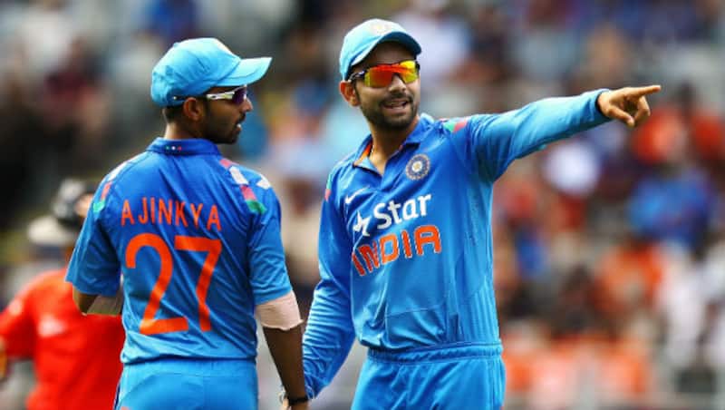 Mohinder Amarnath said that the Indians have struggled to have a good total on the board as Virat Kohli (right) has not fired in these last two games &copy; Getty Images